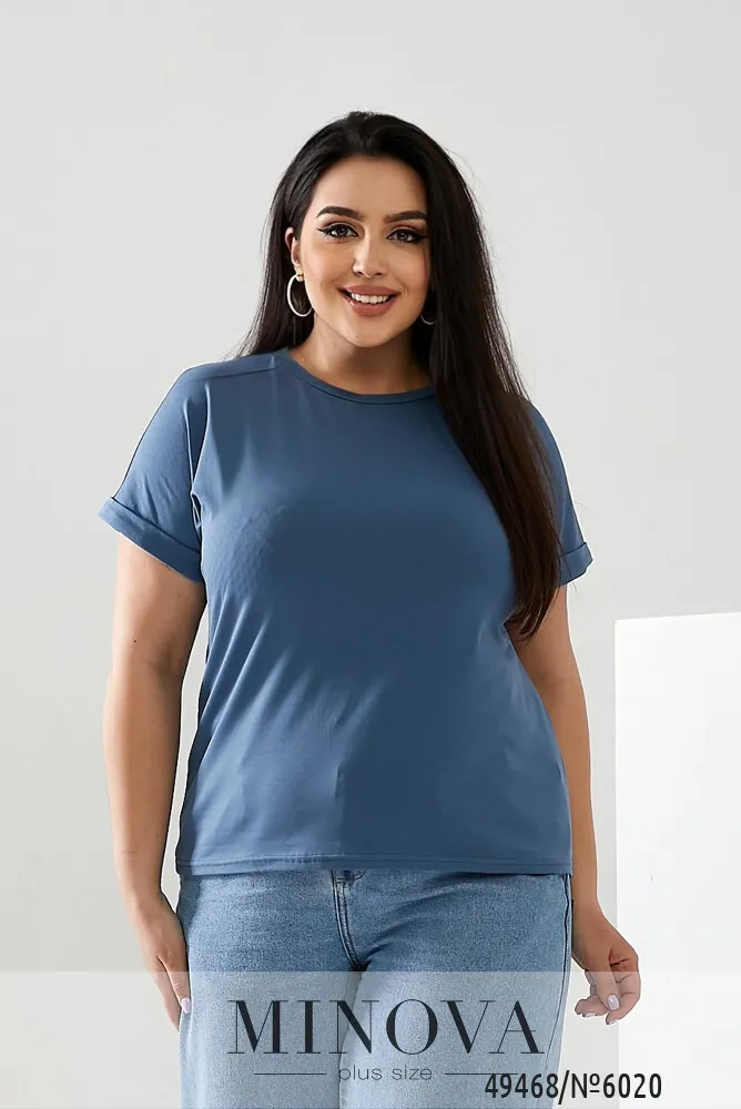 Футболка 6020-джинс Minova