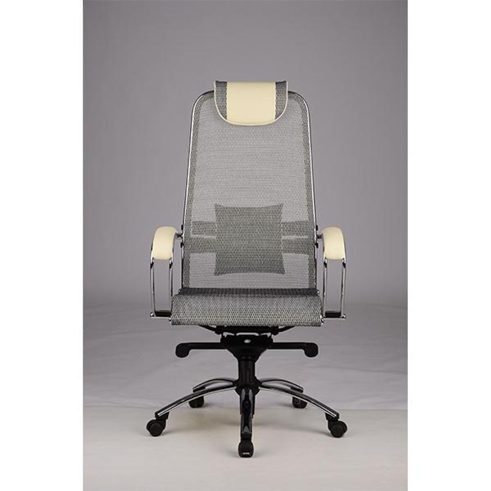 Эргономичное офисное кресло "SAMURAI S1" (бежевая сетка), Метта, г.Уфа