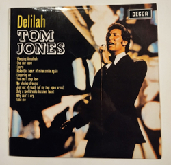 Винтажная виниловая пластинка LP Tom Jones Delilah (UK 1972)
