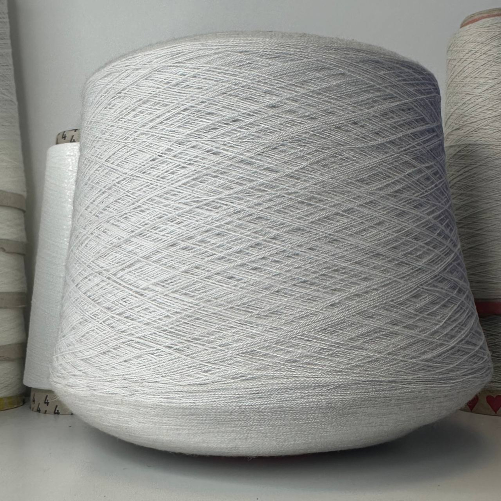 KING - Botto Giuseppe; 30% кашемир, 70% меринос; 2400м/100гр (2/48); цвет: серое облако;