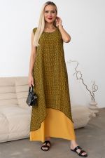 Платье Велла (желтый) Р11-1171/8 Nikol