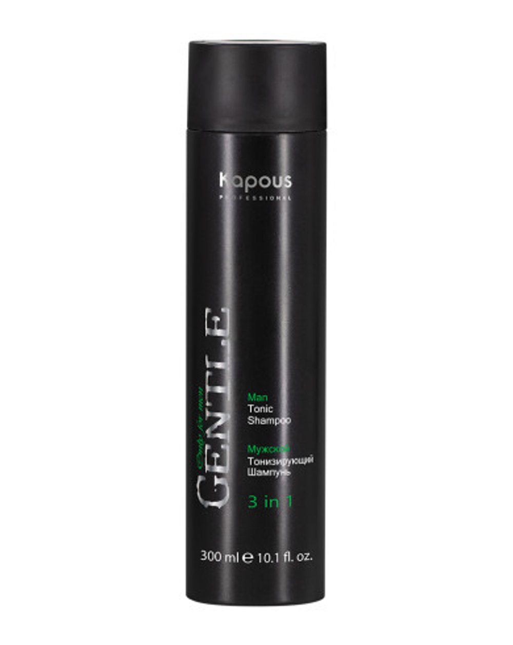 Kapous Professional Gentlemen Шампунь для волос 3 в 1, тонизирующий, 300 мл