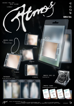Альбом SHINee - ATMOS 6th Mini Album 5 Version (PRISMIC ATMOS + 4 SMini) SET