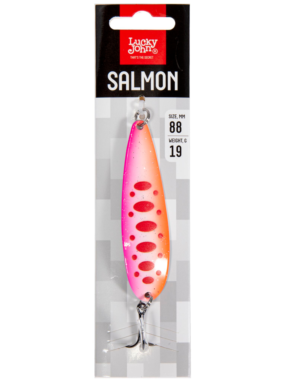 Блесна Lucky John Salmon 88 мм, 19 г, цвет 007