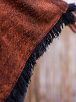 Пончо женское шерстяное