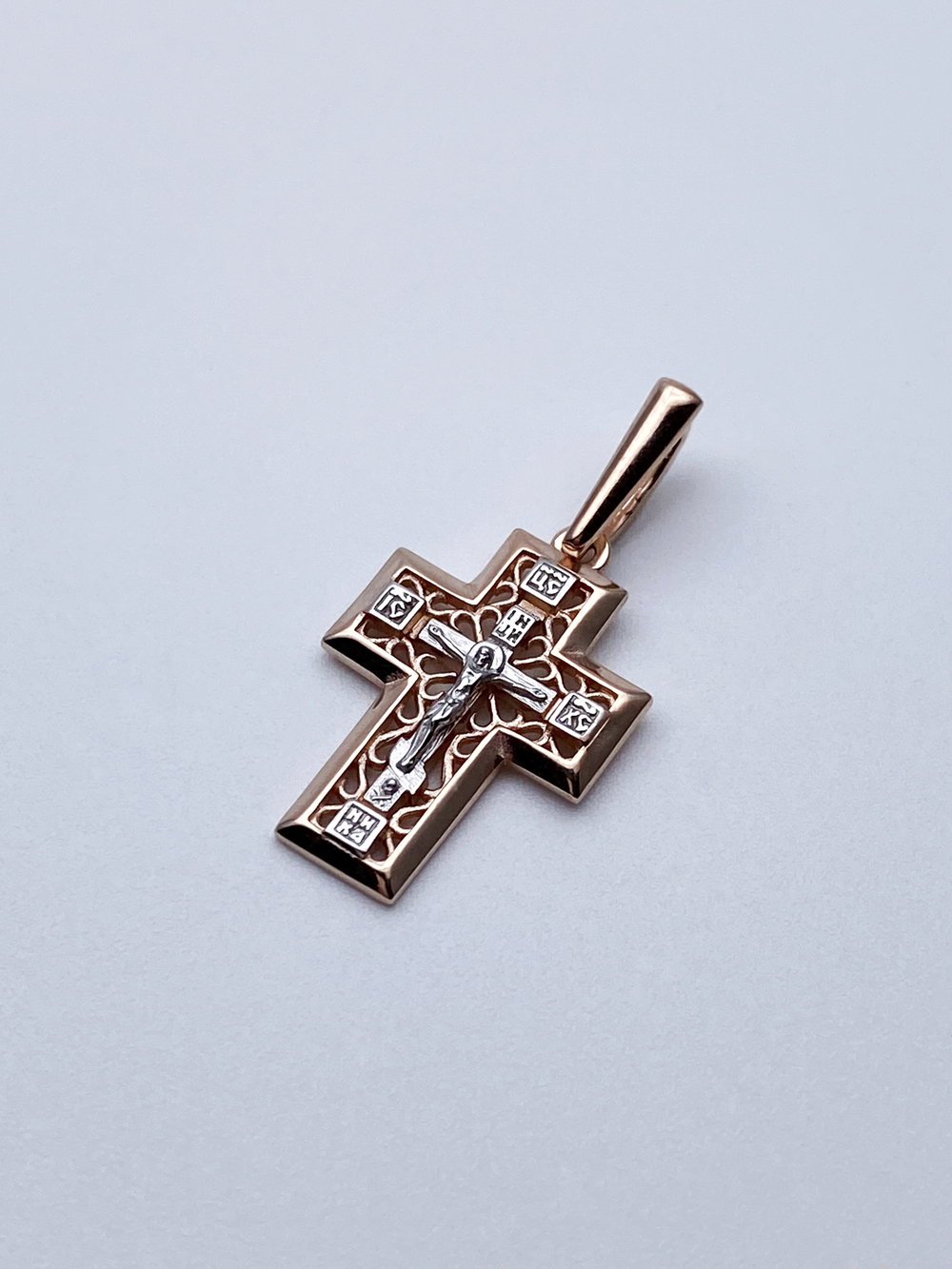 Крест ПР-183 ПЗ рд (Ag 925)