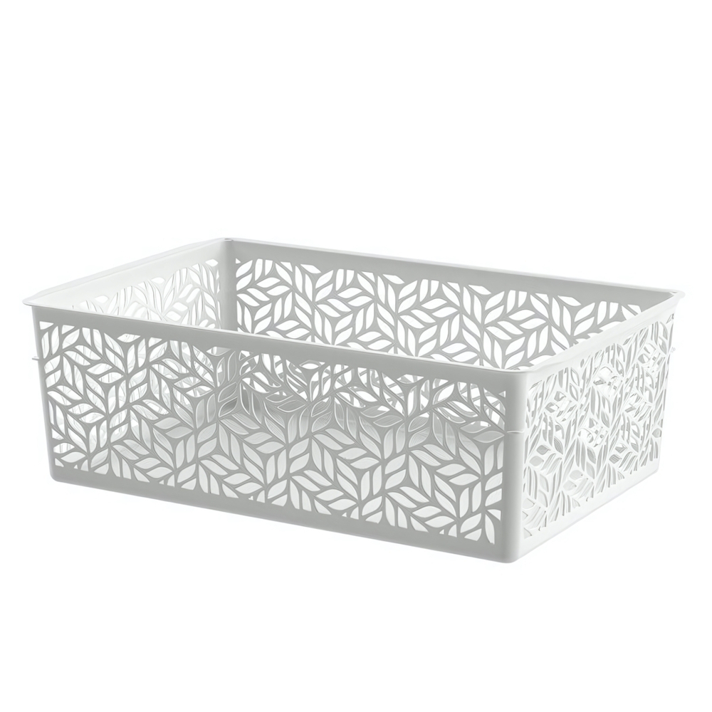 Корзинка универсальная "Linden" 4,3л, 290х190х95мм (светло-серый)