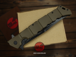 Нож Cold Steel Luzon XL - койот тан рук., клинок черный Luzon2