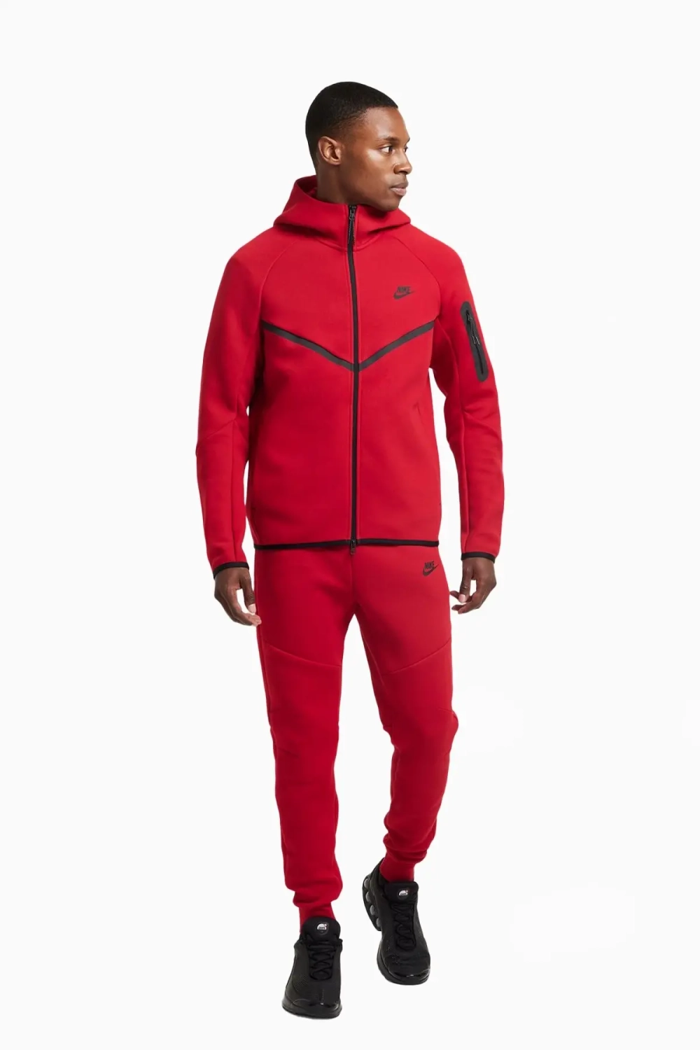 Кофта Nike Sportswear Tech Fleece Windrunner - красный