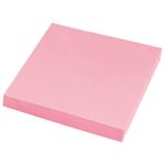 Блок самоклеящийся (стикеры) STAFF STANDARD, ПАСТЕЛЬНЫЙ 76х76 мм, розовый, 100 листов, 116576