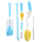 3780063 Набор ёршиков по уходу за детскими бутылочками, 5 предметов, цвет МИКС