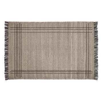 Eneo Ковер с бежевыми и коричневыми кисточками 160 x 230 см