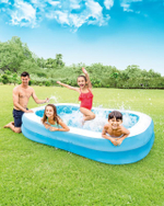 Бассейн надувной SWIM CENTER FAMILY POOL 203*152*48см (Intex)