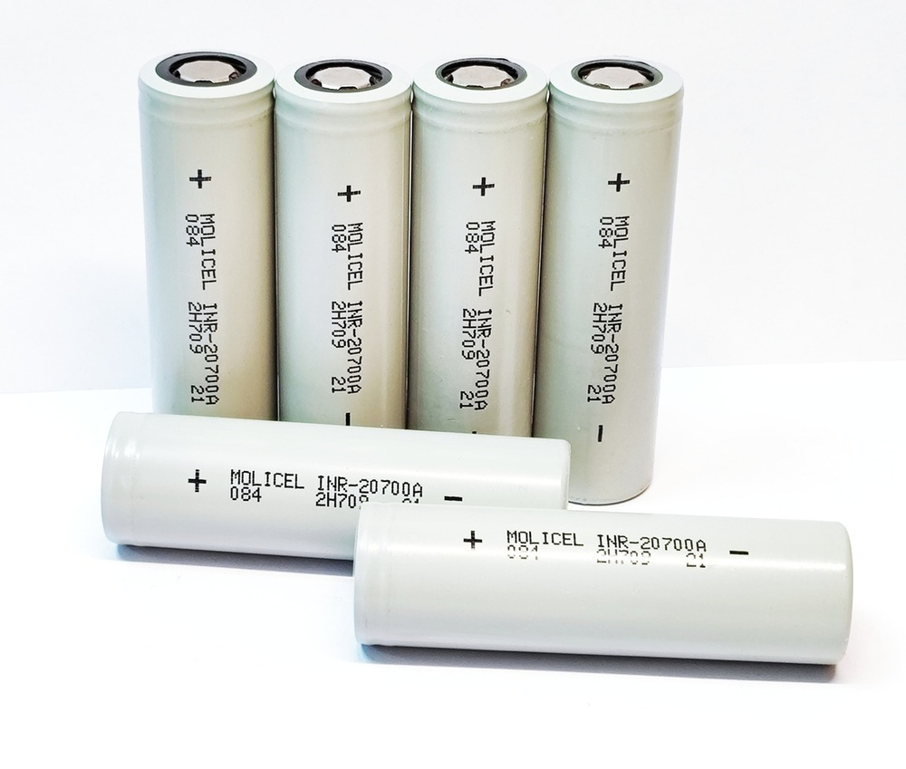 Аккумулятор 20700 Molicel INR20700A 3000mAh