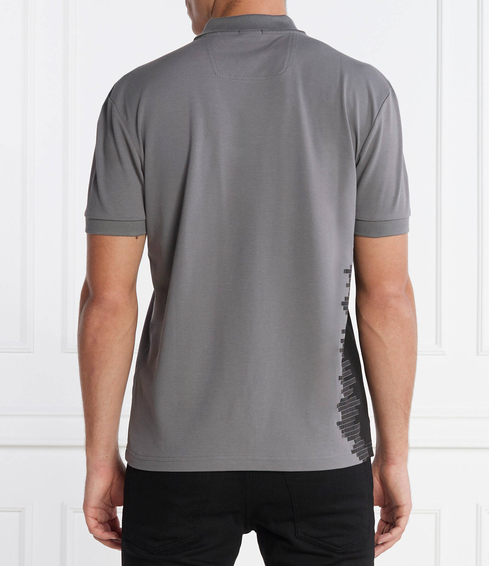 Поло Paddy BOSS GREEN - серый(50506201)