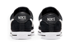 Nike Court Legacy suede low-top sneakers men's black and white