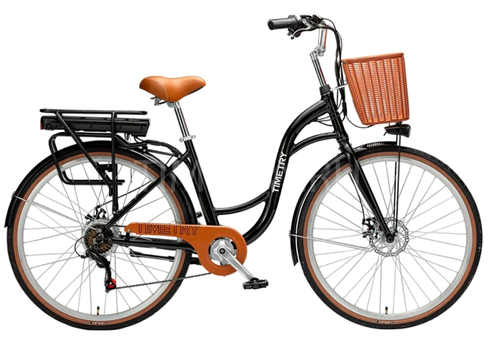 Электровелосипед 27.5" TIMETRY D905  7ск.  36V 10.4AH  черный