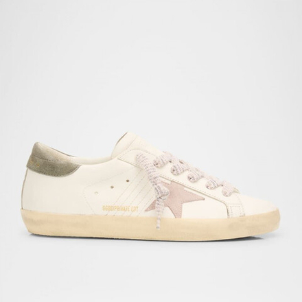 Golden Goose Super Star Suede Star Pech-pink star