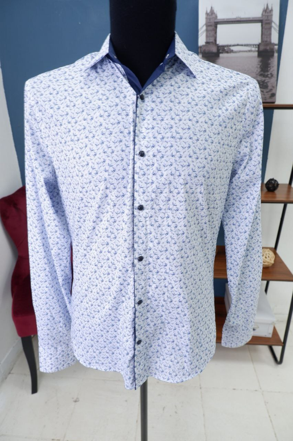 Рубашка Semco с принтом 46 размер