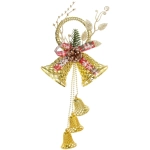 Украшение новогоднее «Весёлый звон» 16*36 см, Золото