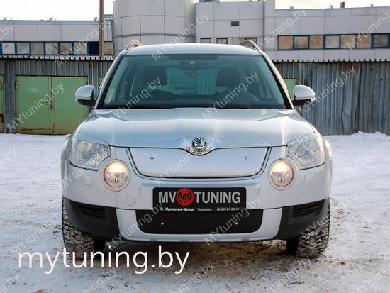 Зимний экран нижний для Skoda Yeti