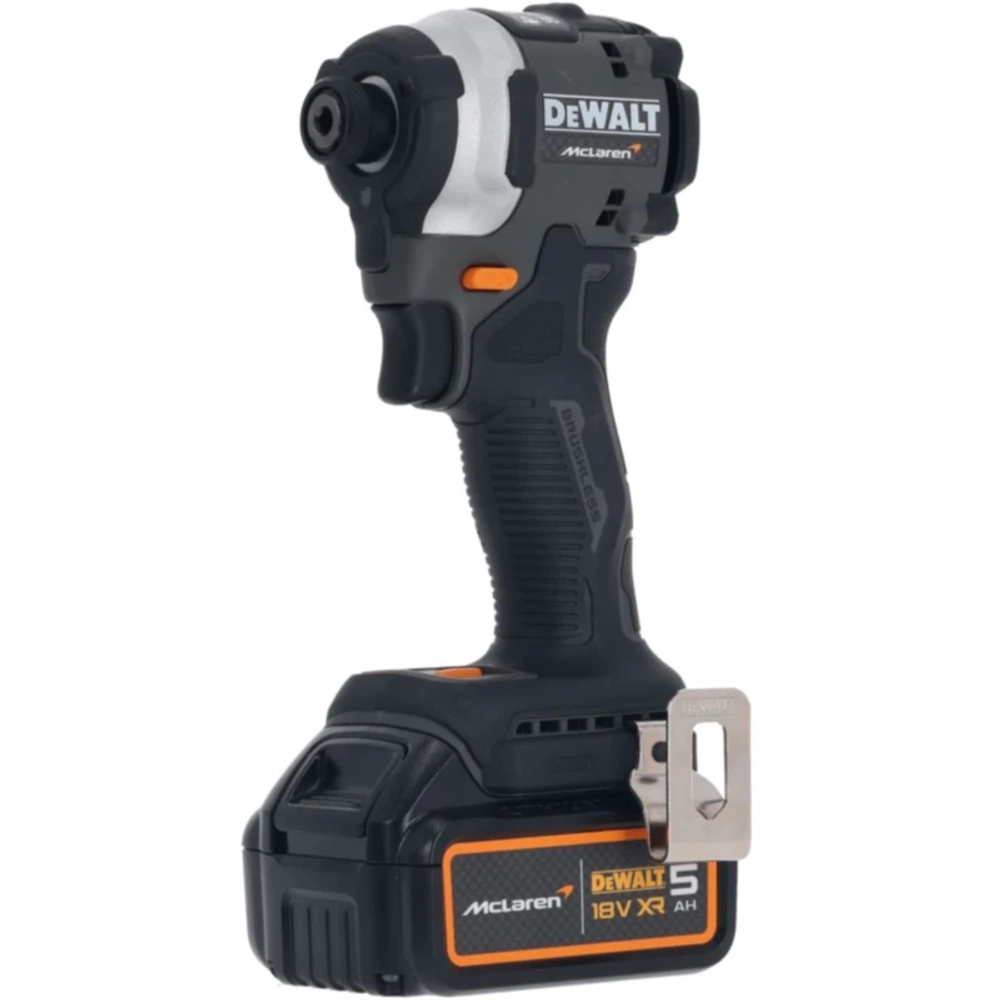 DeWalt McLaren Limited Edition DCF85MP2T аккумуляторный импульсный шуруповерт (2 x 5 Ач, ЗУ) DCF85MP2T-QW