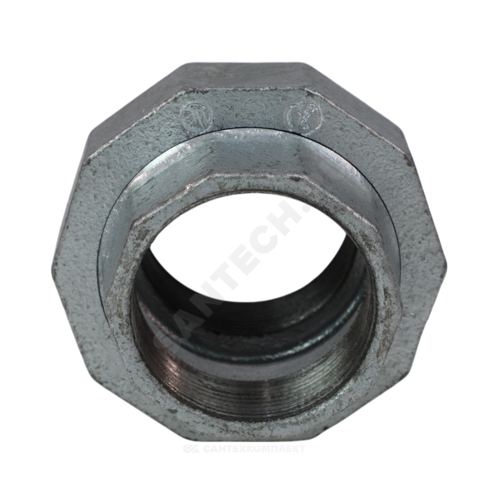 Соединитель прямой американка чугун оц Ду 32 (1 1/4") ВР/ВР Fittex PLUS