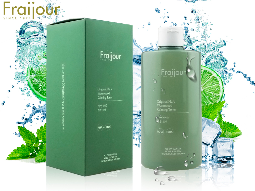 Тонер для лица Original Herb Wormwood Calming Toner от  Fraijour, 500мл