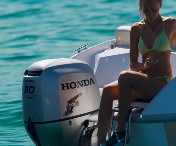 4х-тактный лодочный мотор HONDA BF90 LRTR