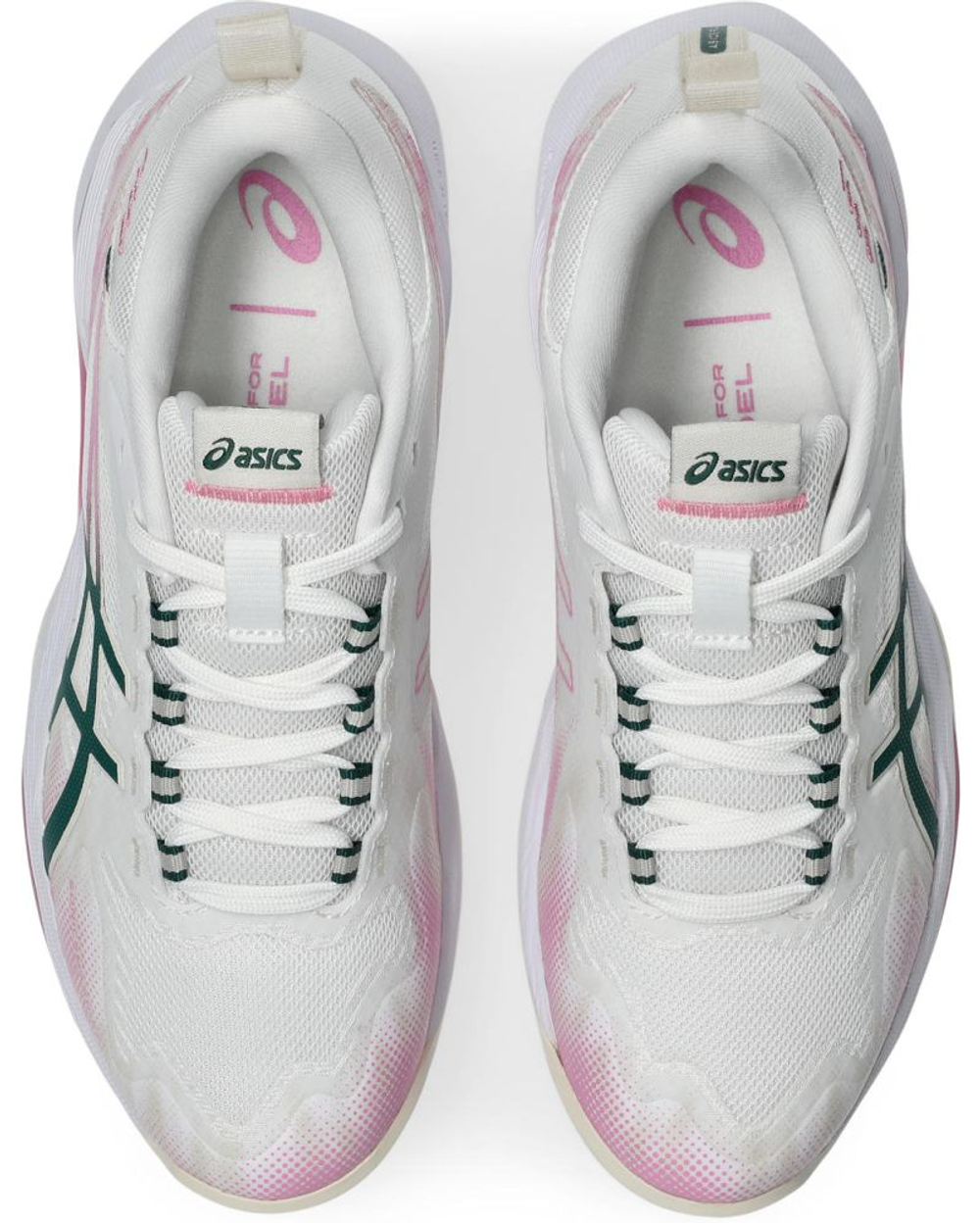 Женские кроссовки для Падел Asics Sonicsmash FF - white/jewel green