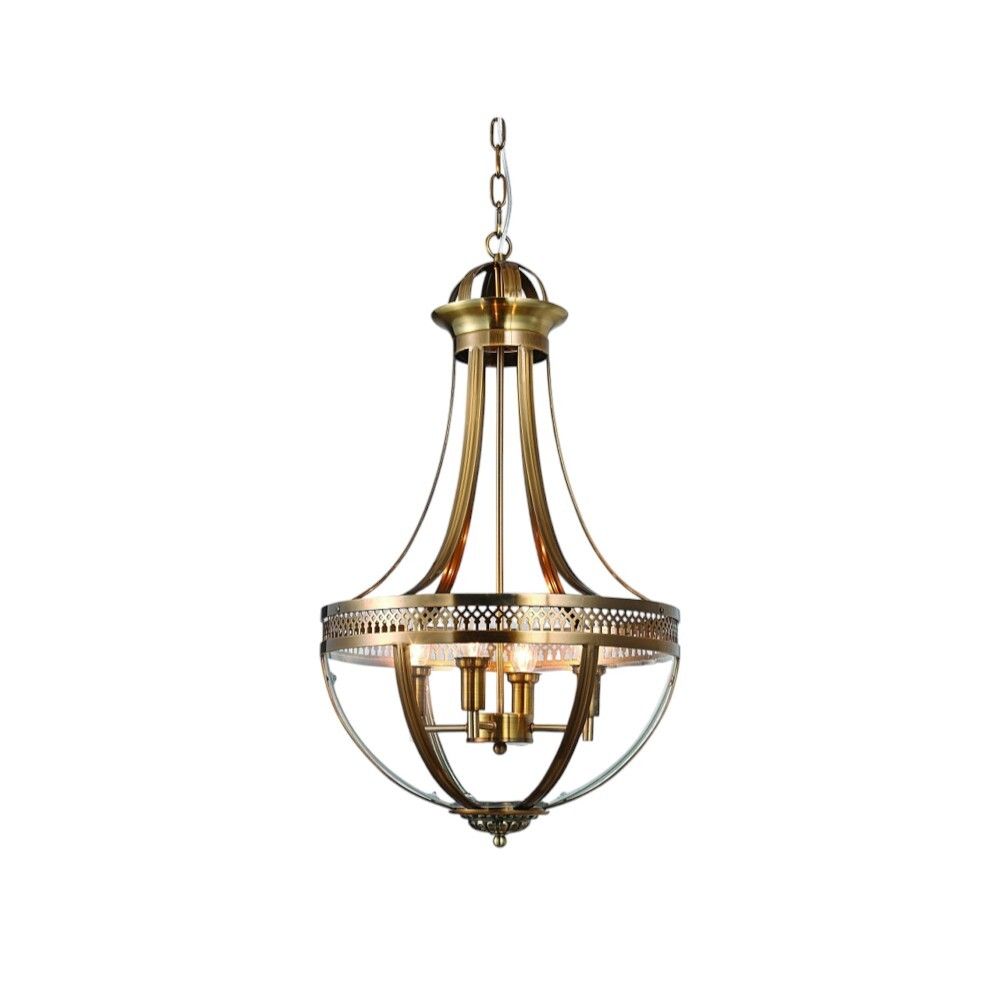 Люстра Capitol 4 ant.brass