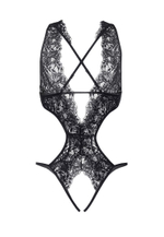 Эротическое боди с глубоким декольте