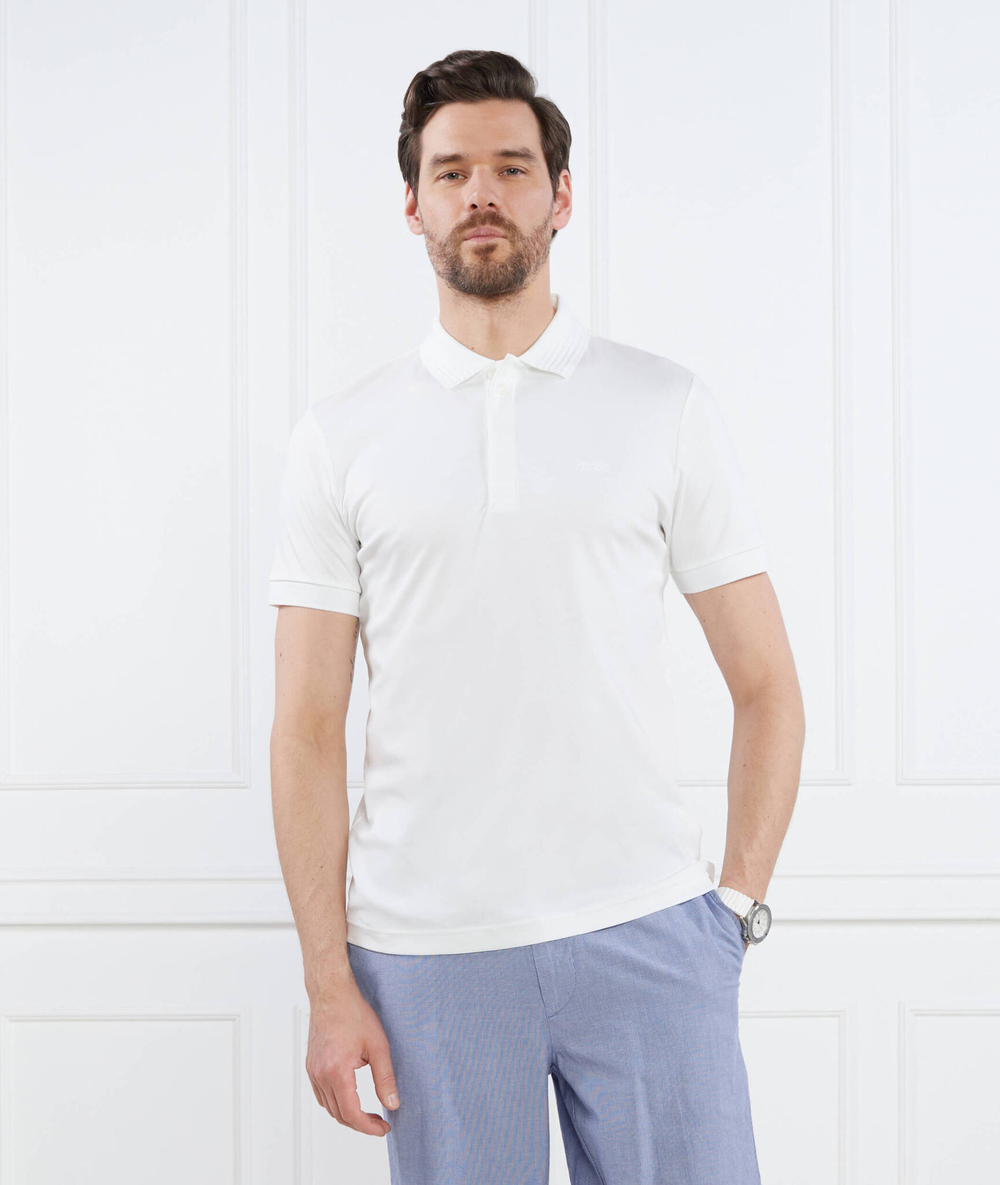 Поло Paule BOSS GREEN - белый(50494327)