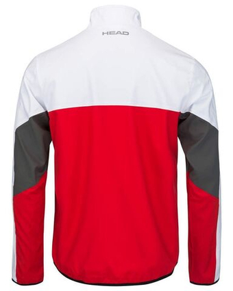 Кофта для мальчика теннисная Head Club 22 Jacket - красный