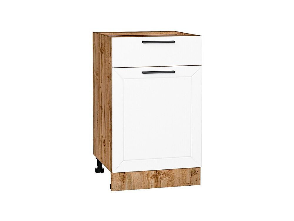 Шкаф нижний с 1-ой дверцей и ящиком Глетчер