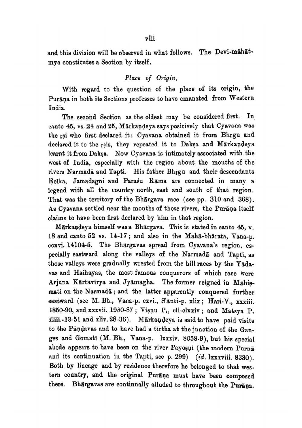 The Markandeya Purana | F E. 1852-1927 Pargiter