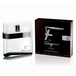 Salvatore Ferragamo F By Ferragamo Black Pour Homme