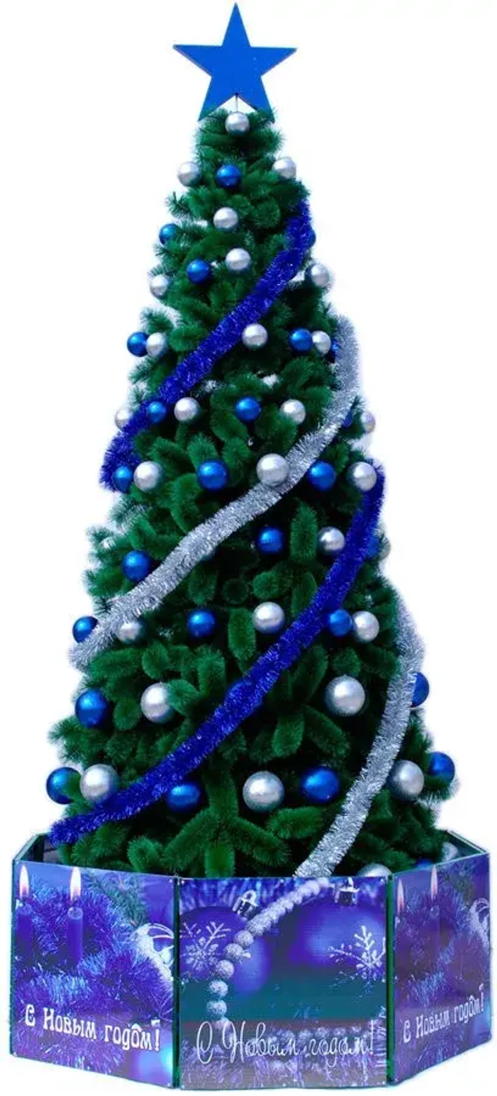 Искусственная сосна Виктория Люкс 13 м., ЛЕСКА, ствольная, уличная, ПромЕлка (VK1300LXLES)