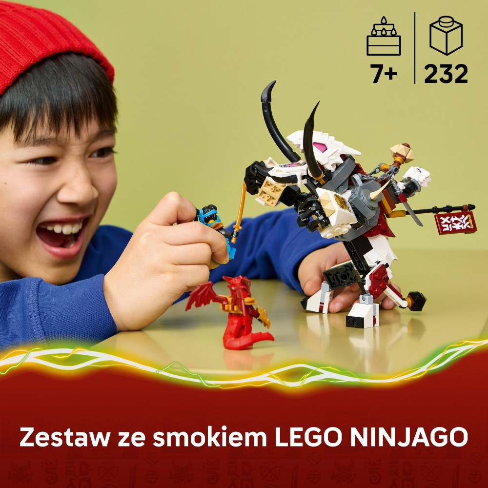 Конструктор LEGO Ninjago 71863 Зилвар и дракон-чудовище Гримтак — фото 3
