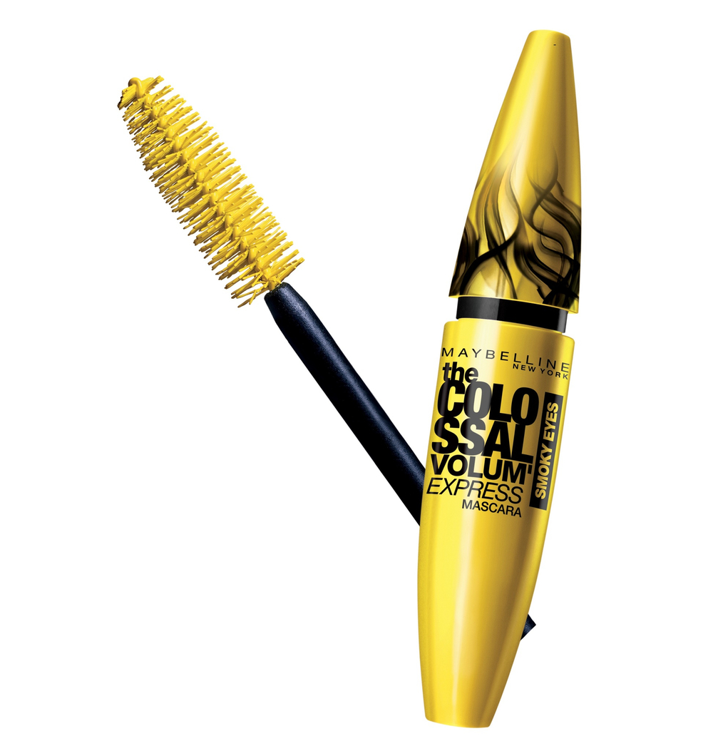 Maybelline Тушь для ресниц The Colossal Volum' Express Smoky Eyes, объемная, Черный, 9,5 мл