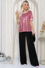 Блуза Самира (розовая) Б12115 LT Collection