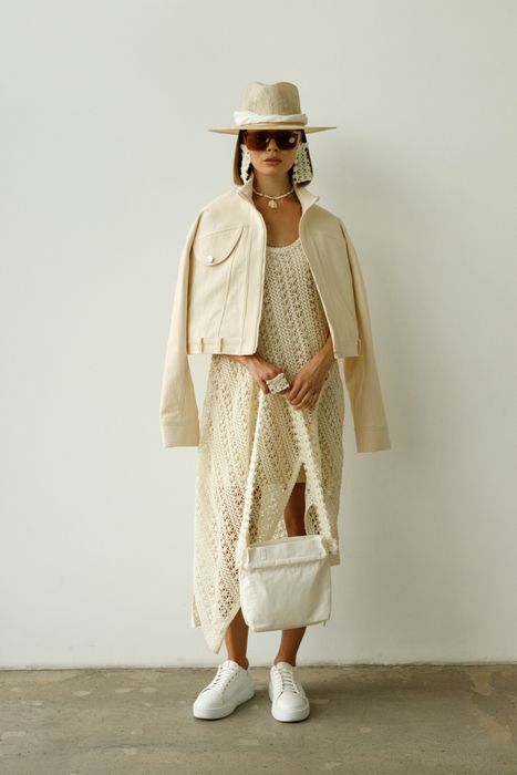 ПЛАТЬЕ САБИН СЛИВОЧНЫЙ