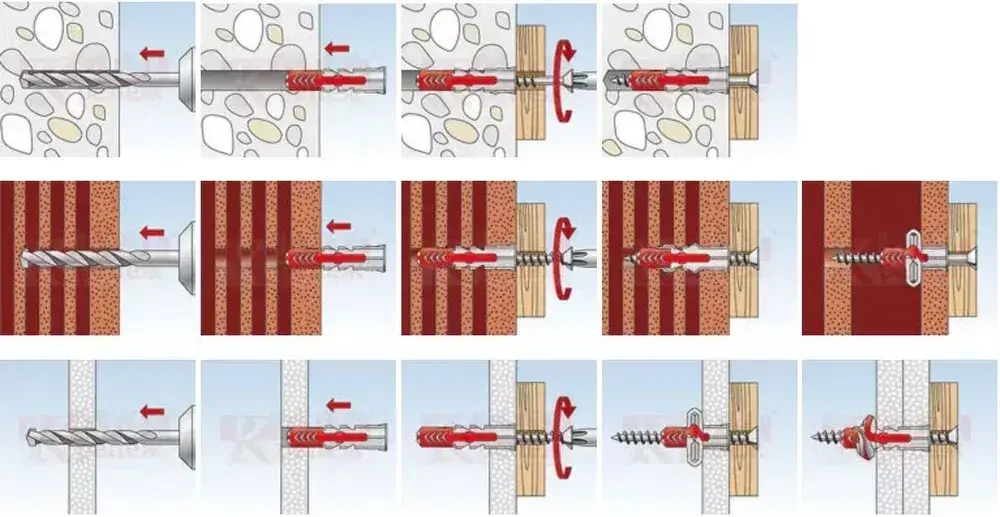 Дюбель универсальный Fischer DUOPOWER 6x30, 20 шт.