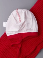 Шапка для девочки осенняя и снуд ушками