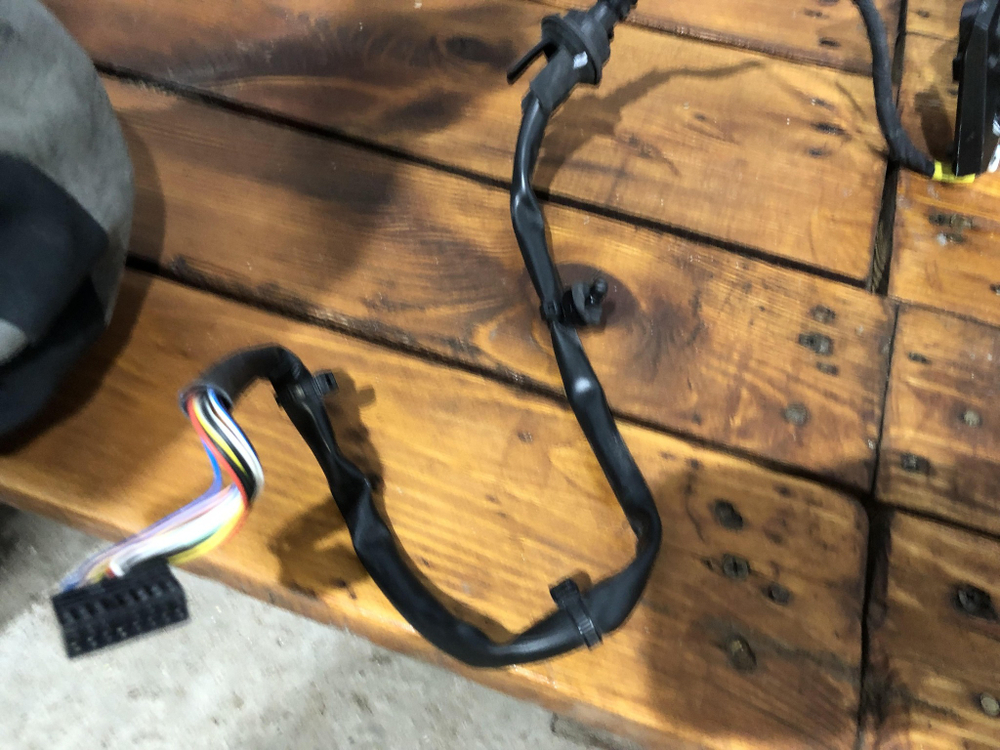 Зеркало левое 14 pin Audi Q7 (4M) 15-22 Б/У Оригинал 4M1857409G9B9