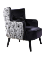 Кресло Ist Casa Барон, 82х82х90 см, черный