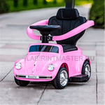 Детский электромобиль "Volkswagen Beetle"  JQ618, розовый