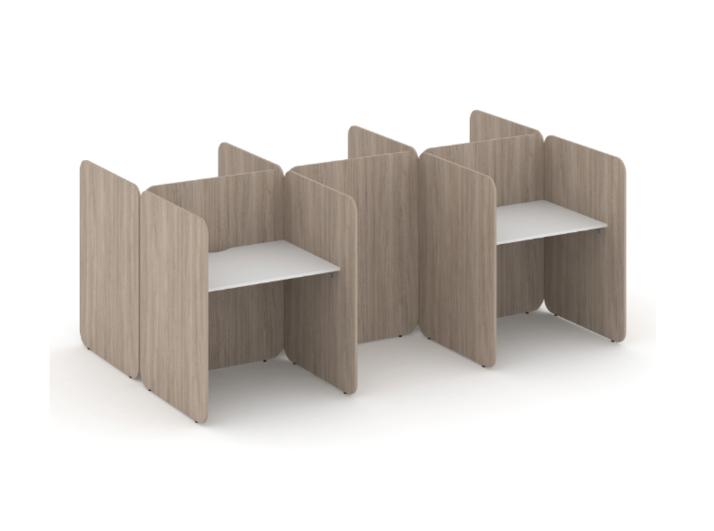 Стол для колл-центра ЛДСП комплект №008 KCB.K-008