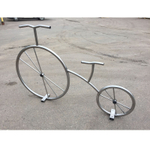 Декоративный велосипед №60, из нержавеющей стали, 1700*200*1200 мм.