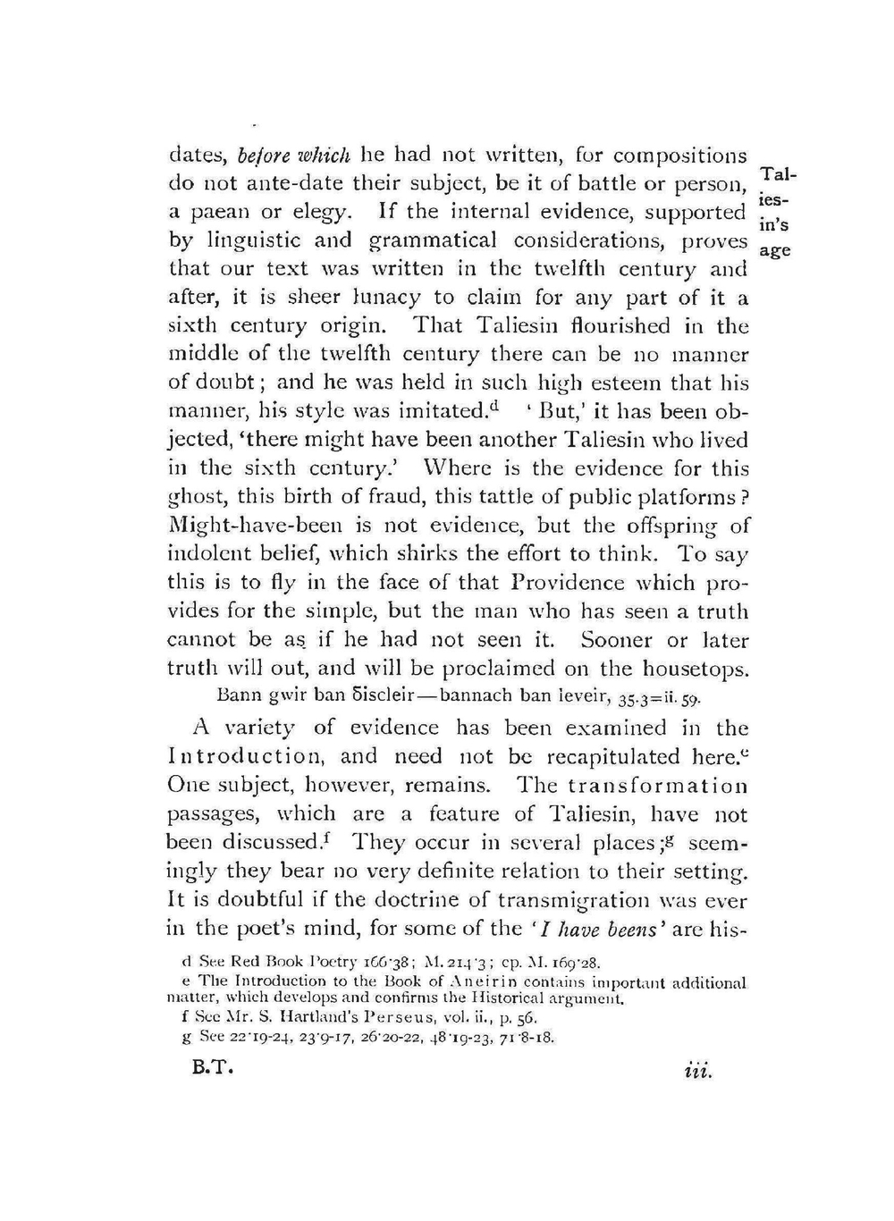 Facsimile text of the Book of Taliesin | E.J. Gwenogvryn